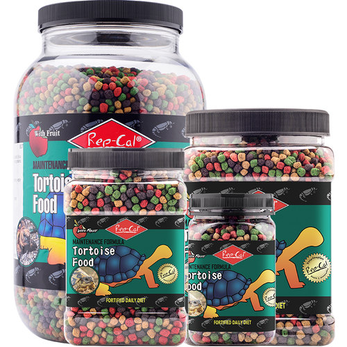 REPCAL水果味陆龟粮REP-CAL花草粮豹龟星龟红腿苏辐射饲料R粮食 - 图3