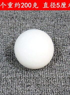 天然中式汉白玉健身球室内装饰