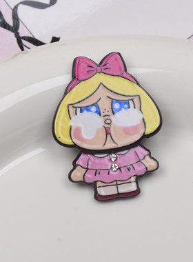 新款醋酸哭娃女孩DIY饰品