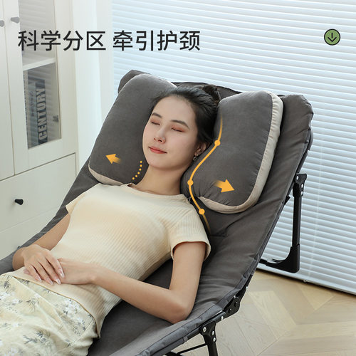 瑞仕达折叠床单人午休床办公室午睡神器家用躺椅成人简易陪护小床 - 图0