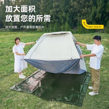 Picnic mat mat moisture-proof mat thickened outdoor floor mat portable outdoor camping picnic waterproof spring outing tent lawn cushion