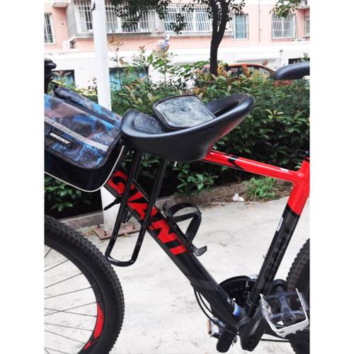 适用喜德盛自行车前置儿童座椅山地车横杠小孩安全坐椅凳子通用座 - 图1