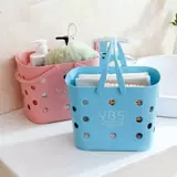Ручная ручная корзина для ванной комнаты для ванной комнаты для купальника Симпатичная банальная корзина, купание, купание синяя ящик для хранения мусора общежитие