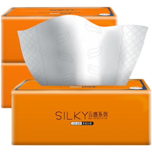 欣蜜儿云感柔肤酒店原木纯品抽纸卫生纸抽纸巾整箱大包家用餐巾纸-图3