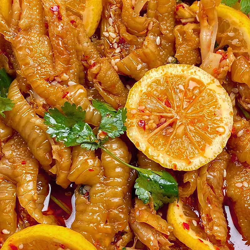 匠传无骨柠檬凤爪200g脱骨鸡爪开袋即食休闲零食煲剧宵夜熟食,淘宝优惠券,粉丝福利购,淘宝优惠卷