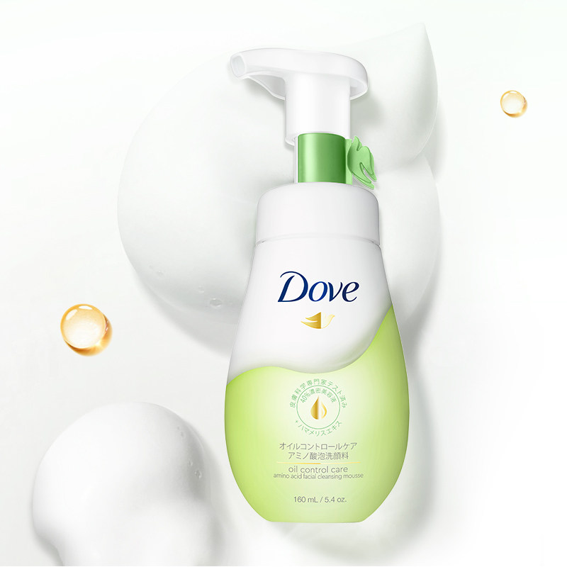 多芬洁面泡水嫩保湿慕斯洗面奶卸妆深层清洁控油补水氨基酸温和 - 图3