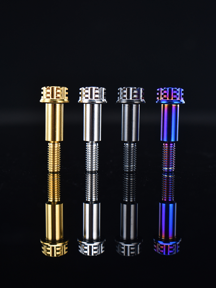 适用小牛NXT九号猎户座机械师mmax2刹车牛角拉杆固定螺丝M6钛合金 - 图0