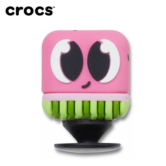 Crocs卡骆驰配饰智必星洞洞鞋鞋花 3D跳跃兔子 3D大眼西瓜