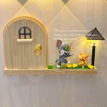 Large security door Entry into the house Entrance Jam Creative Cat Eye Door Mirror Protection Cover Upper Hole God Instrumental Solid Wood Hole Sticker Shelter Decoration