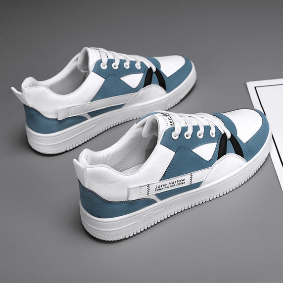 Men's sneakers 2026 summer new style student heightening sports shoes men's versatile casual trendy shoes teenagers white shoes