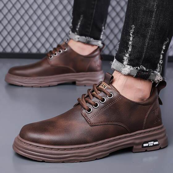 Xunmishi new autumn British business casual leather shoes