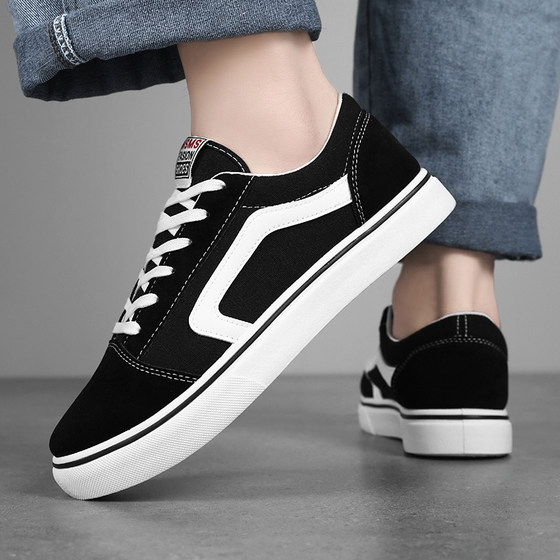 Men's canvas shoes are casual, versatile, breathable and comfortable