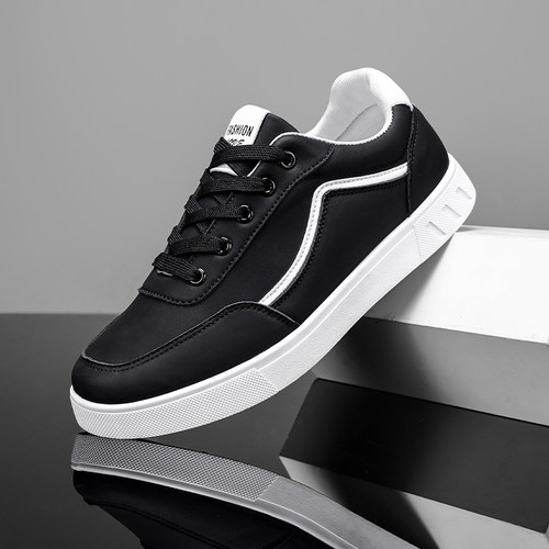 鞋子男2025新款板鞋男士冬季休闲鞋学生潮流小白鞋低帮百搭运动鞋 - 图3