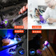 TANK007 purple light identification flashlight