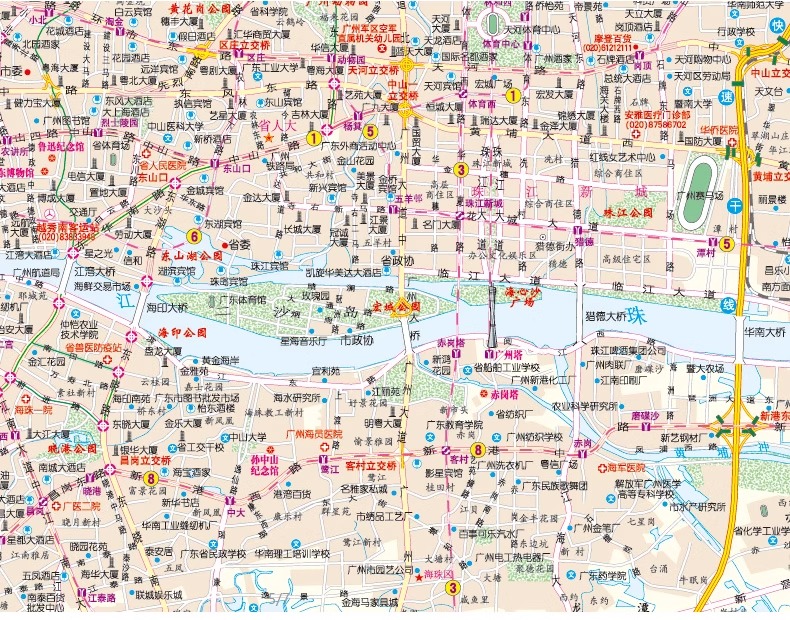 2024年广东及周边地区公路里程地图册广东地图 地市简介风景一览乡镇地名及景点索引GPS导航BD - 图2