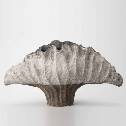 景德镇侘寂中古陶艺师手工陶瓷花瓶民宿样板间客餐厅软装花器 - 图1