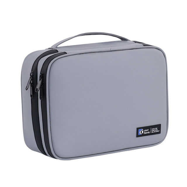 Wilder notebook power supply, earphones, mobile phone digital products, double-layer storage bag, mouse hard drive, power bank storage bag Wilder notebook power supply, earphones, mobile phone digital products, double-layer storage bag, mouse hard drive, power bank storage bag