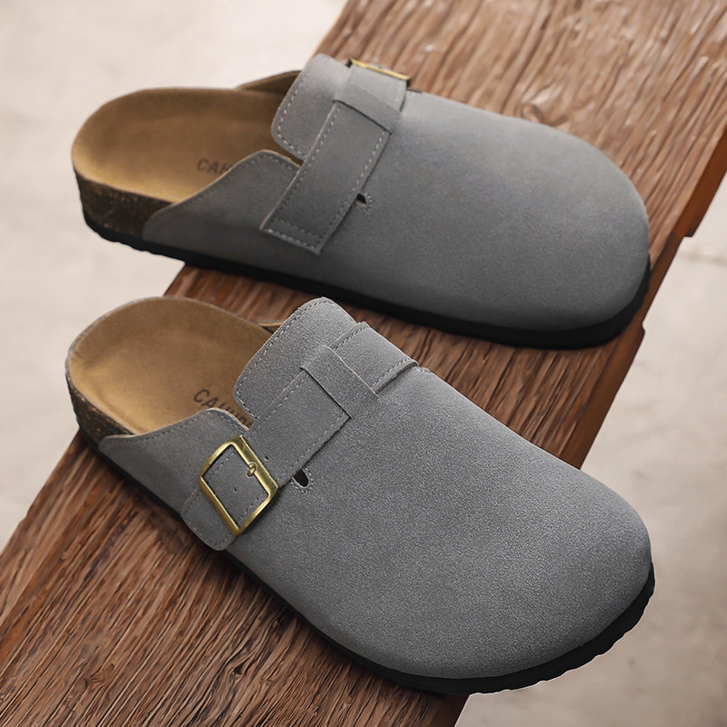 勃肯鞋男款夏季大码休闲上班包头半拖青少年软底防滑运动室内凉鞋,淘宝优惠券,粉丝福利购,淘宝优惠卷