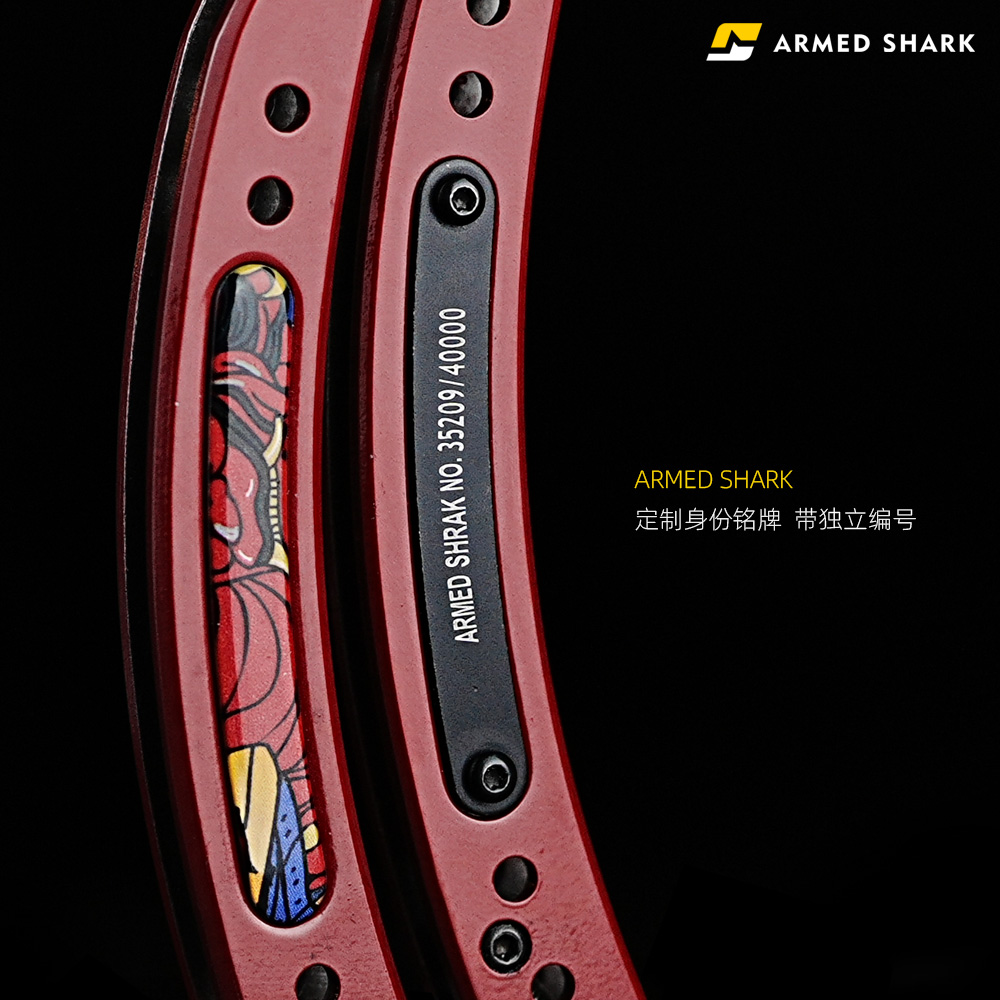 CSGO-V3周边蝴蝶刀未开刃练习训练刀折叠甩手耍刀花式爪刀玩具刀 - 图2