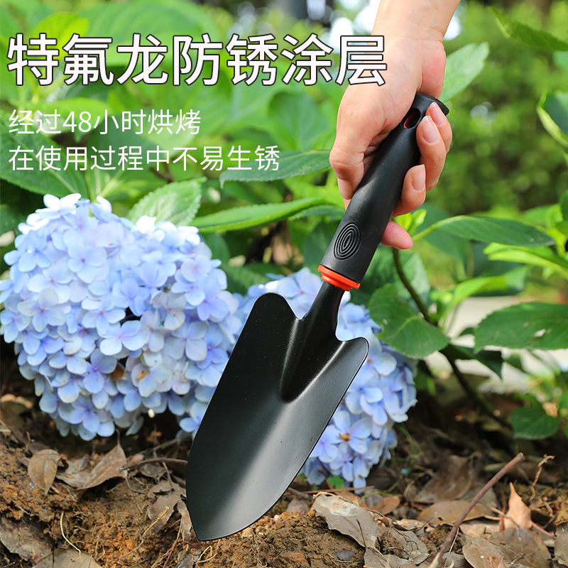 园艺工具小铲子家农用种花种菜养花户外铲土耙子锄头除草赶海神器 - 图2