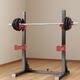 Household all-in-one small one-piece squat and bench press rack
