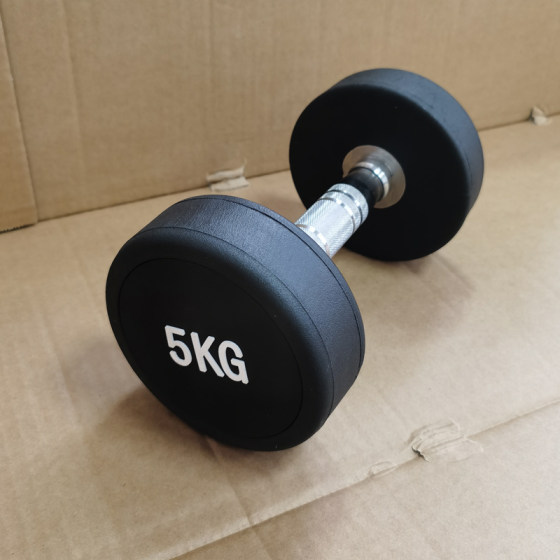 Pure steel solid dumbbells can be freely combined for commercial and household use