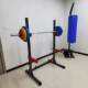 Multifunctional dumbbell bench package for home use with double protective bars