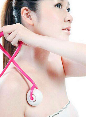 小型手动腹部滚轮式腰部按摩器