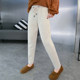 Double-sided cashmere pants are thick and warm