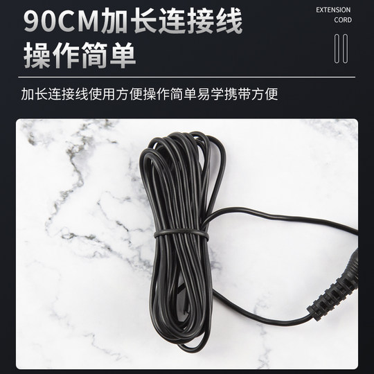 小天使CP-55拾音夹管乐古筝扬琴吉他通用夹式拾音线调音器连接线