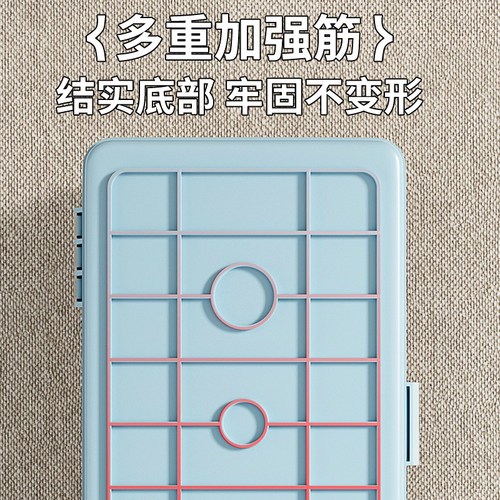 五金工具收纳箱多功能家用维修手提塑料工具箱钻头仓库收纳盒分类 - 图2