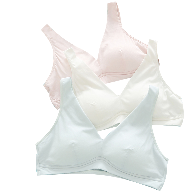 怡兰芬少女内衣背心式定型上托无钢圈高中大学宽肩带文胸薄款舒适 - 图3