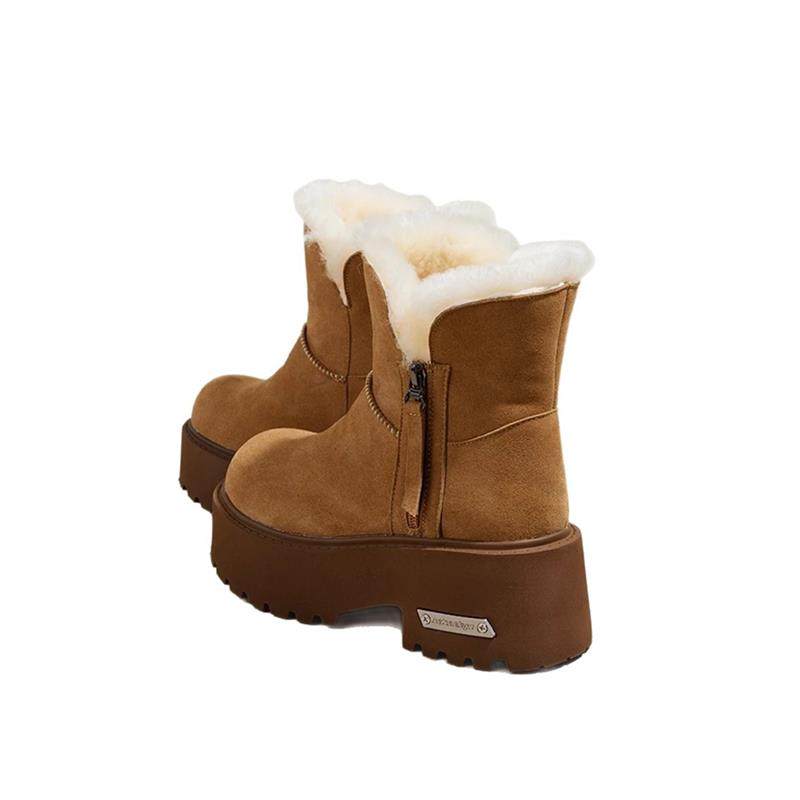 东北雪地靴女2026新款冬季加绒加厚增高显瘦厚底保暖毛毛马丁靴子,淘宝优惠券,粉丝福利购,淘宝优惠卷