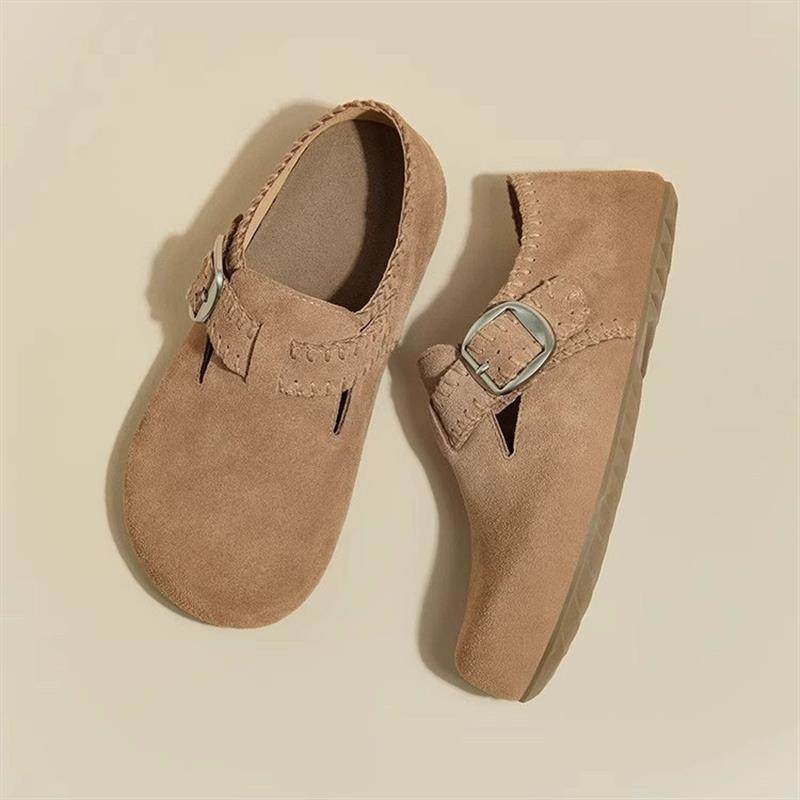 复古平底两穿勃肯鞋女2026秋季新款百搭时尚一脚蹬轻便休闲单鞋,淘宝优惠券,粉丝福利购,淘宝优惠卷