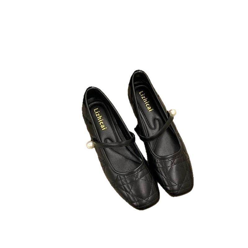 小香风内增高加绒玛丽珍鞋女2026早春季新款法式黑色晚晚单鞋瓢鞋,淘宝优惠券,粉丝福利购,淘宝优惠卷