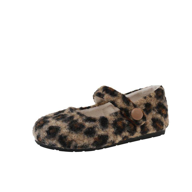 法式浅口一字带玛丽珍毛毛鞋女2026年新款加绒保暖一脚蹬豆豆棉鞋,淘宝优惠券,粉丝福利购,淘宝优惠卷