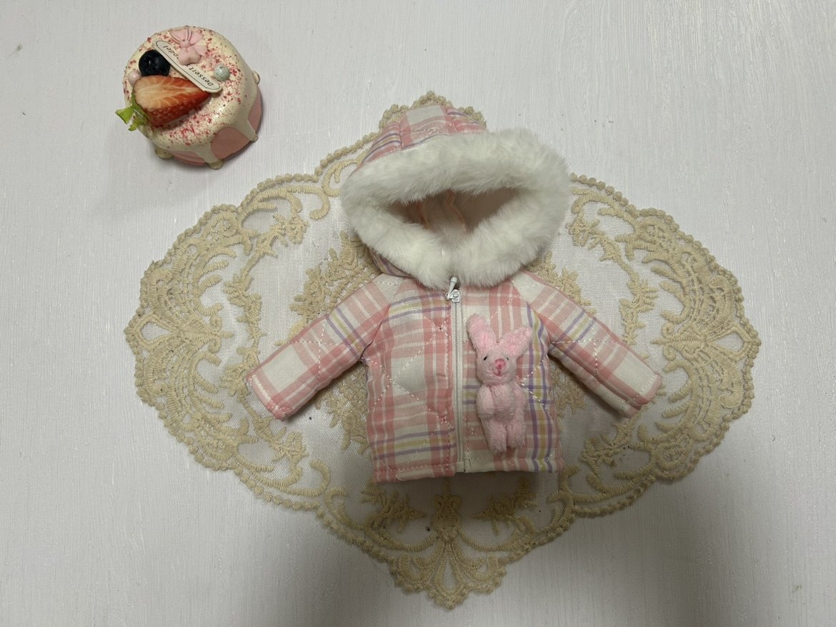 bjd6分娃衣棉服棉衣上衣外套连帽毛领30cm胖体娃娃衣服冬季换装,淘宝优惠券,粉丝福利购,淘宝优惠卷