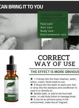 tea tree tea tree oil pure essential oil Face acne cream