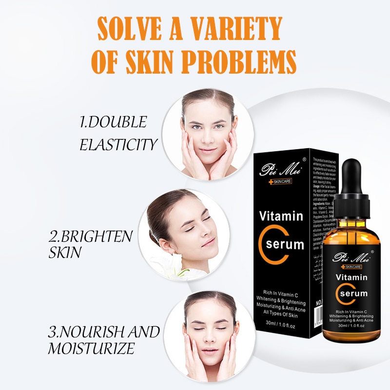 VC精华液Facial Retinol Vitamin C Serum Firming Anti Wrinkle - 图2