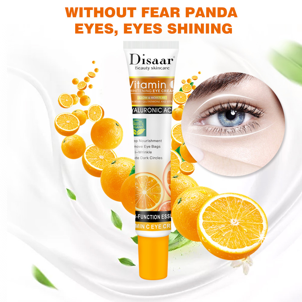 Vitamin C Eye Cream Whitening Remove Dark Circles Eye Bags - 图1