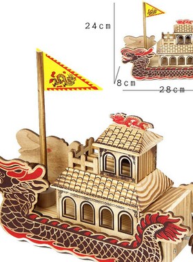 仿真木制渔船模型乌篷船帆船景区地摊热销工艺品家居摆件厂家批发