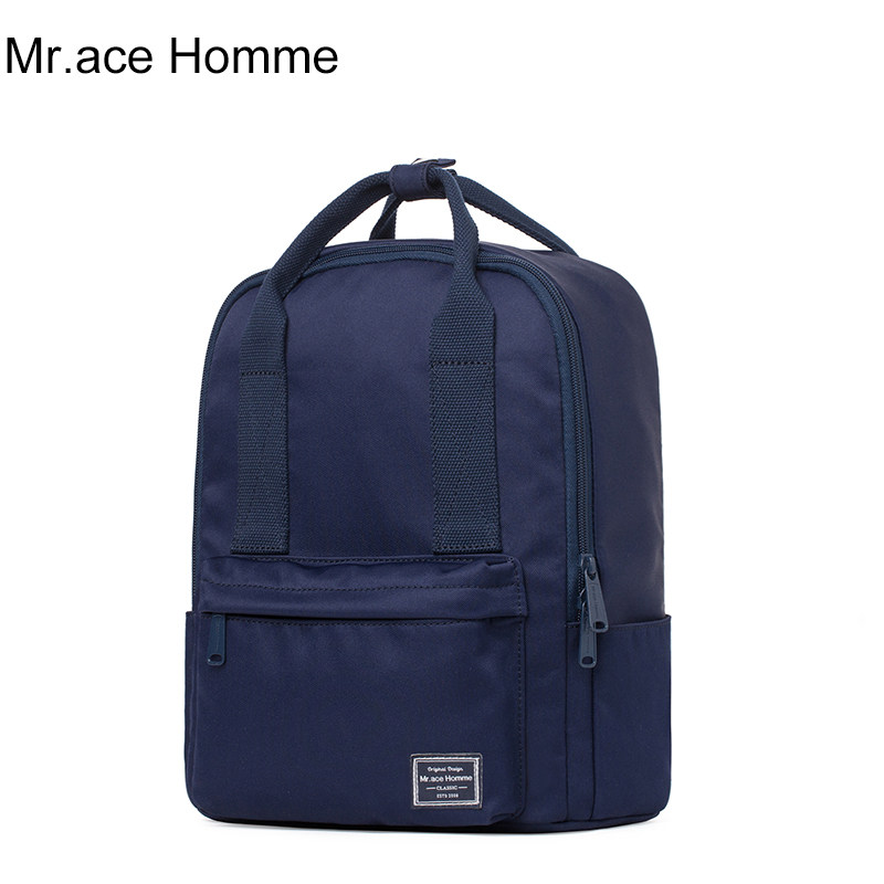 mr.ace homme迷你女韩版潮双肩包 mracehomme简恬双肩背包