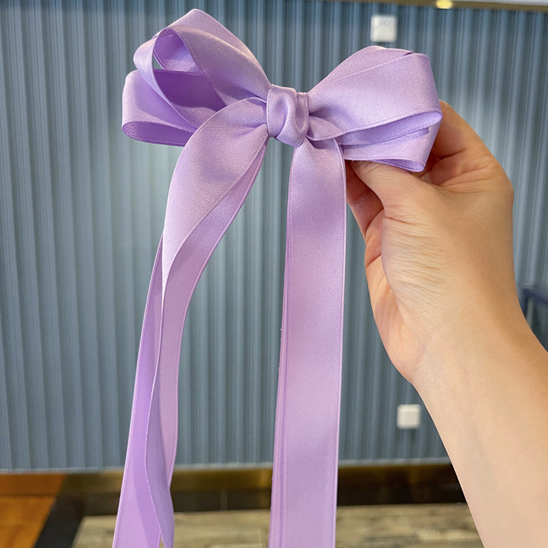 韩国布艺蝴蝶结飘带后脑勺顶夹发饰可爱公主发卡儿童发夹女孩头饰,淘宝优惠券,粉丝福利购,淘宝优惠卷