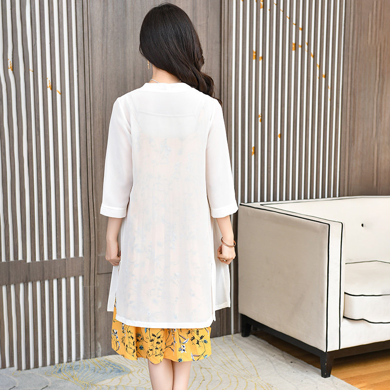 防晒披肩外搭2022夏季新款防晒衣 mfaithful蕾丝衫/雪纺衫