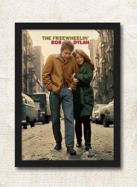 BOBDYLAN带框海报装饰画