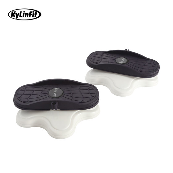 Double bearing large slimming waist twisting plate