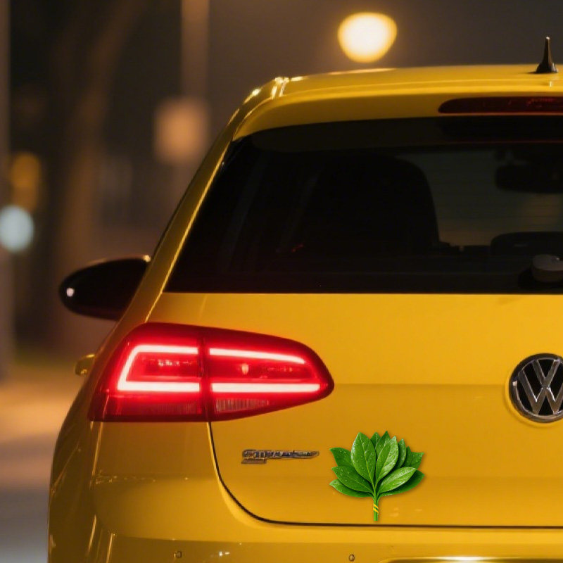 有趣个性好运碌柚叶汽车车窗贴纸晦气走走好运柚子叶汽车装饰车贴,淘宝优惠券,粉丝福利购,淘宝优惠卷