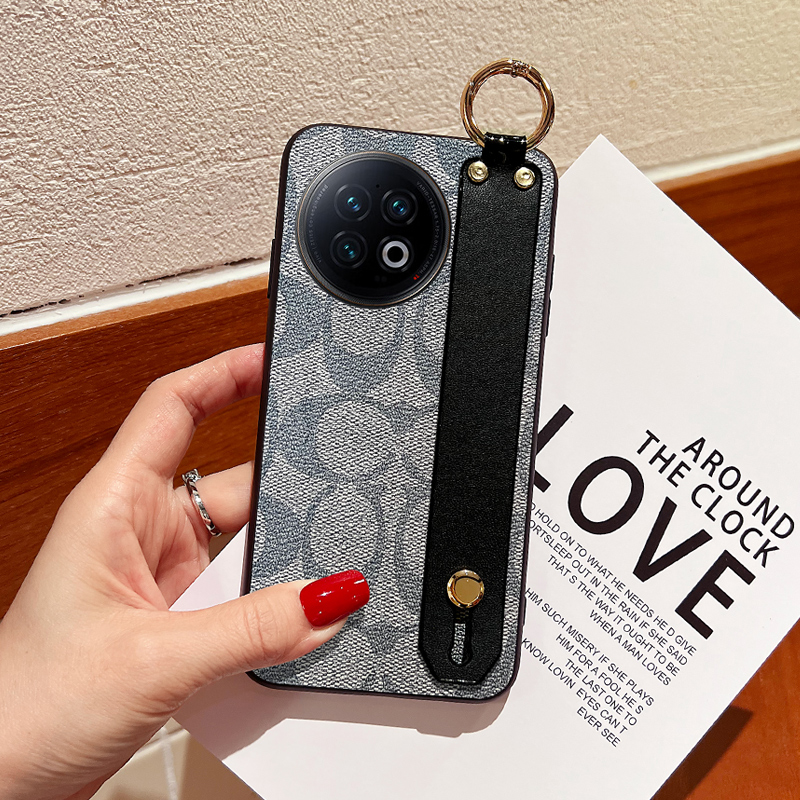 xfold3pro斜背手机壳腕带可支架保护套vivo X Fold2皮壳折叠斜挎可调节挂绳XFOLD+硅胶套软全包防摔外壳适用 - 图1