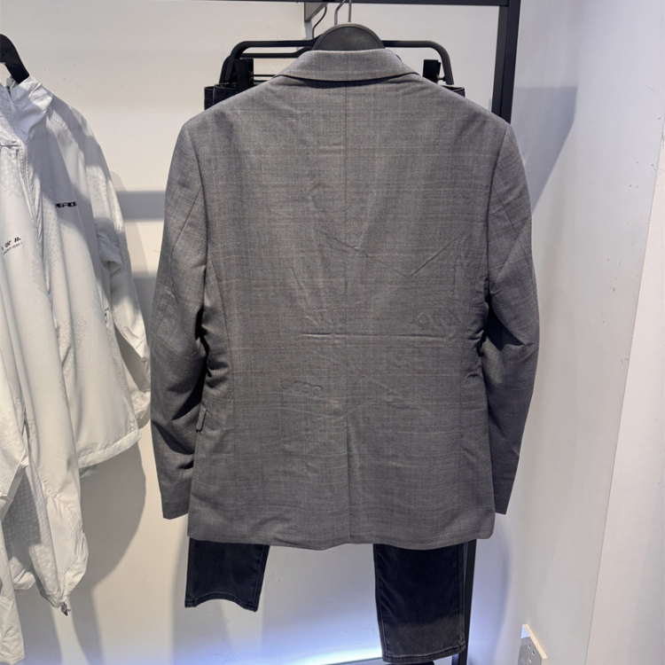 GXG男装 烟灰通勤通勤套西西装春季专柜热销 正装系列GEX11323004