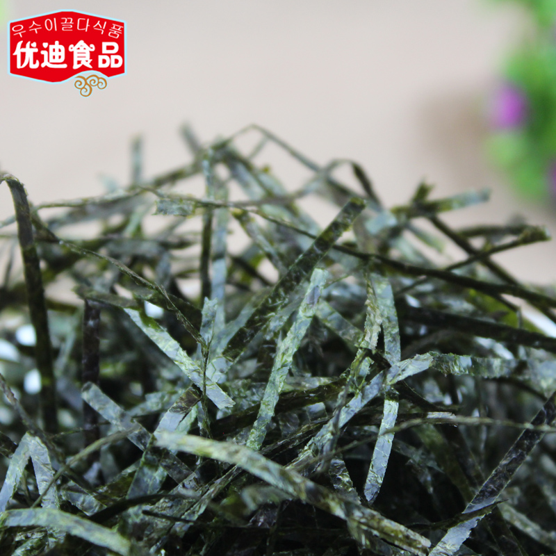 优迪食品专营店大侠海苔碎丝条250g章鱼小丸子碎紫菜切丝干货末散装商用碎条撒粉2